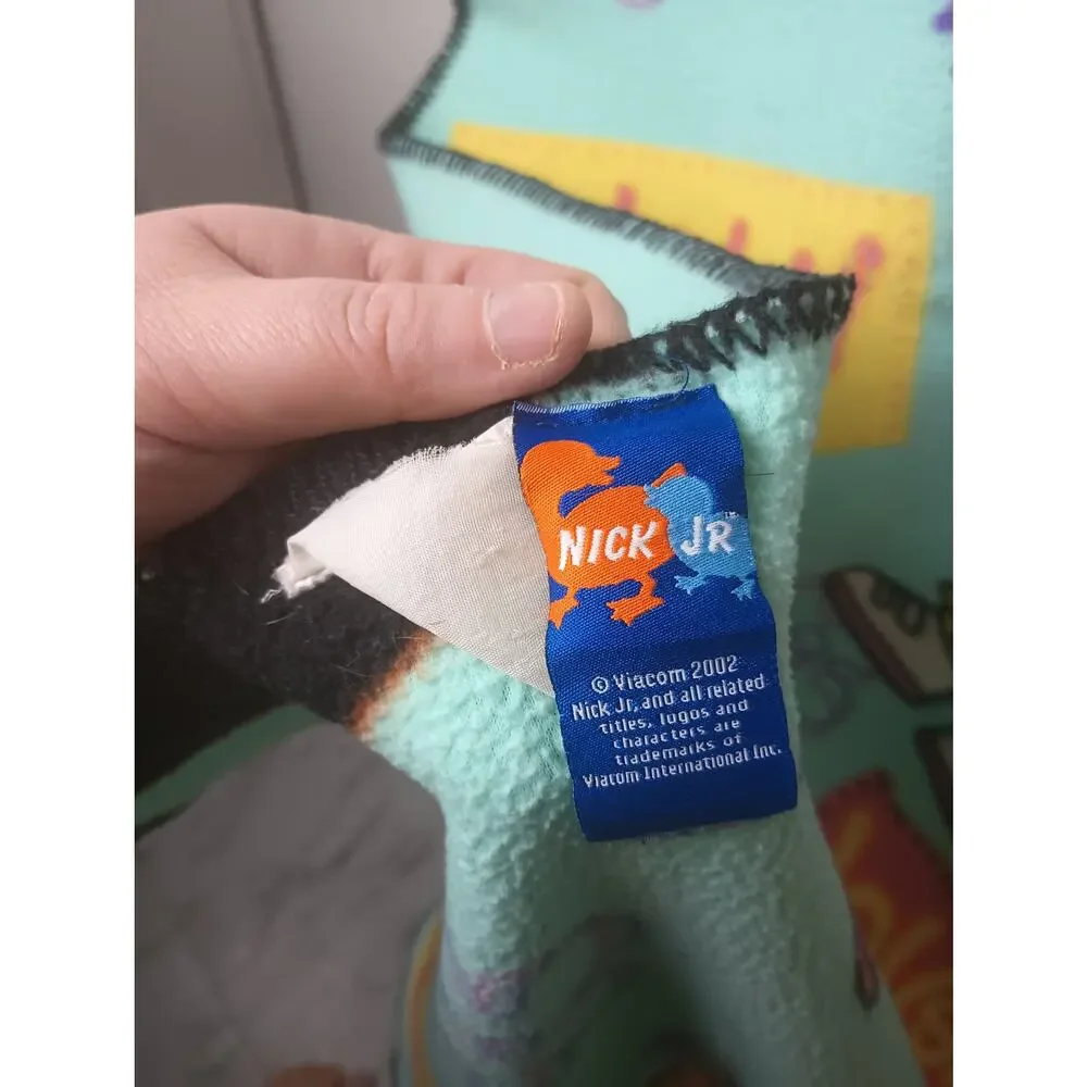 Dora the Explorer Nick Jr‎ Y2k 2002 Fleece Blanket Nostalgia Boots Throw Cozy